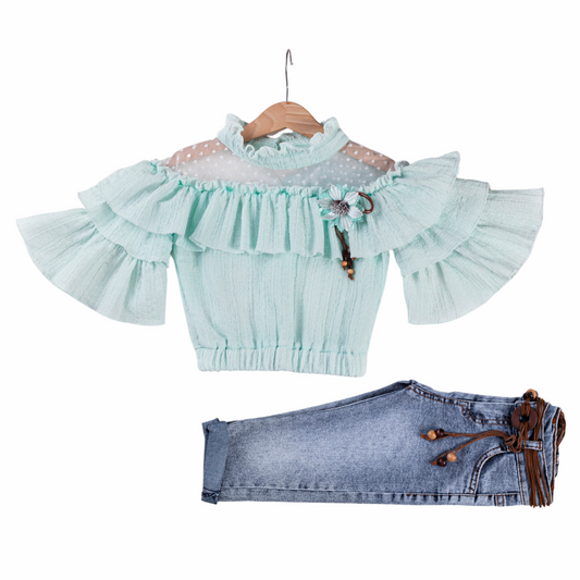 Roxanne Stylish Girls Casual Set-1